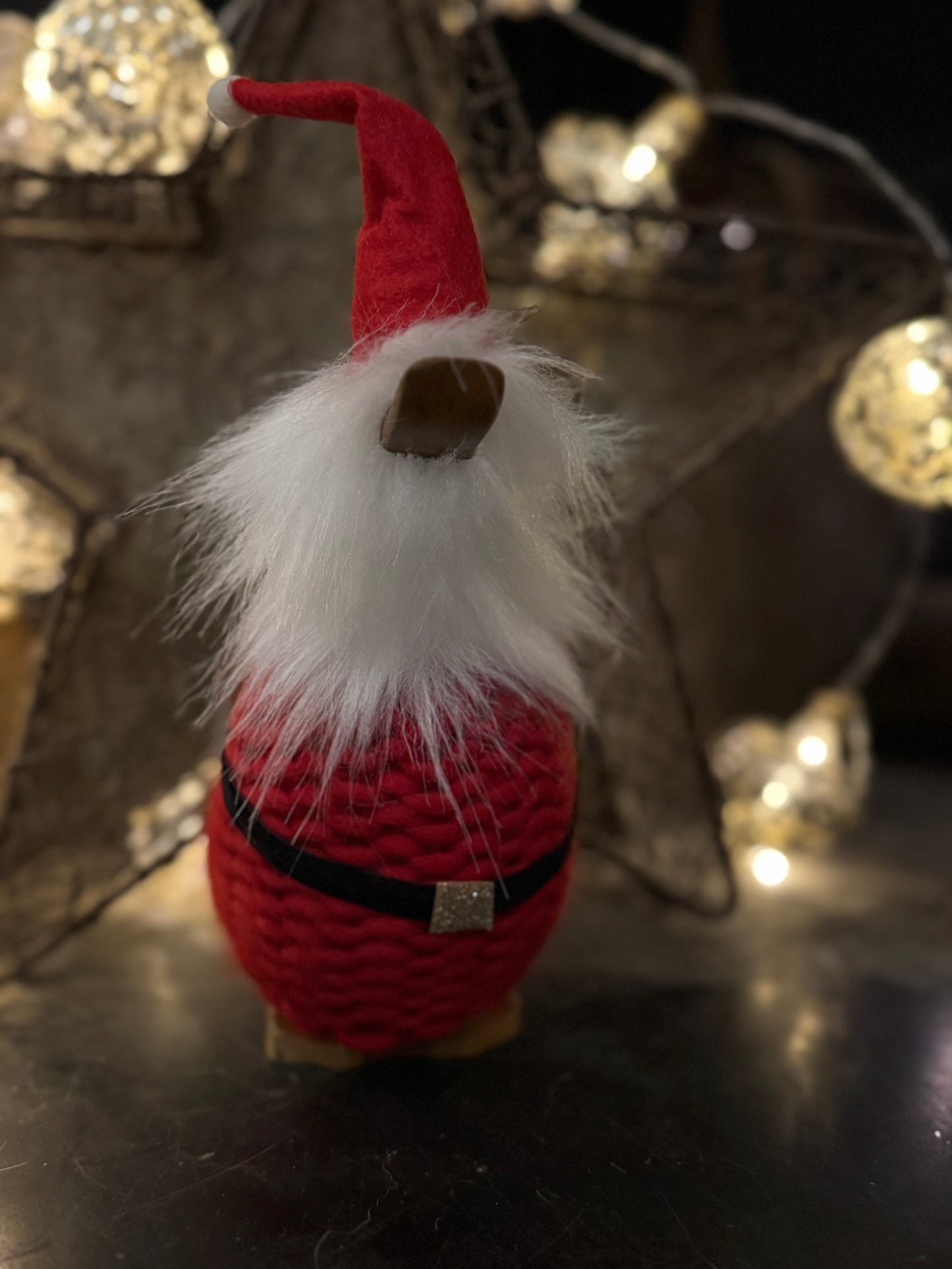 Klaus the (supersized) Santa, wooden duck.