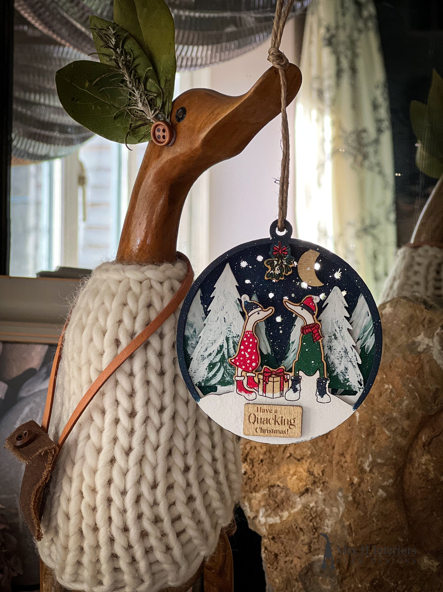 Christmas bauble Duc~kit.