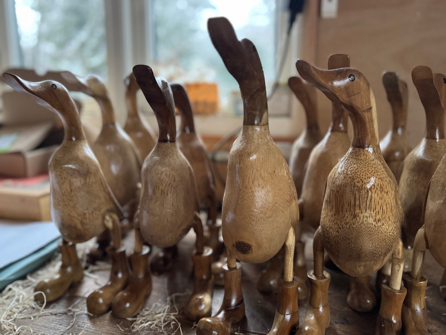 Duck  Painting & Decorating Kit - The Original Wooden duck painting craft kit. Mrs H the duck lady.