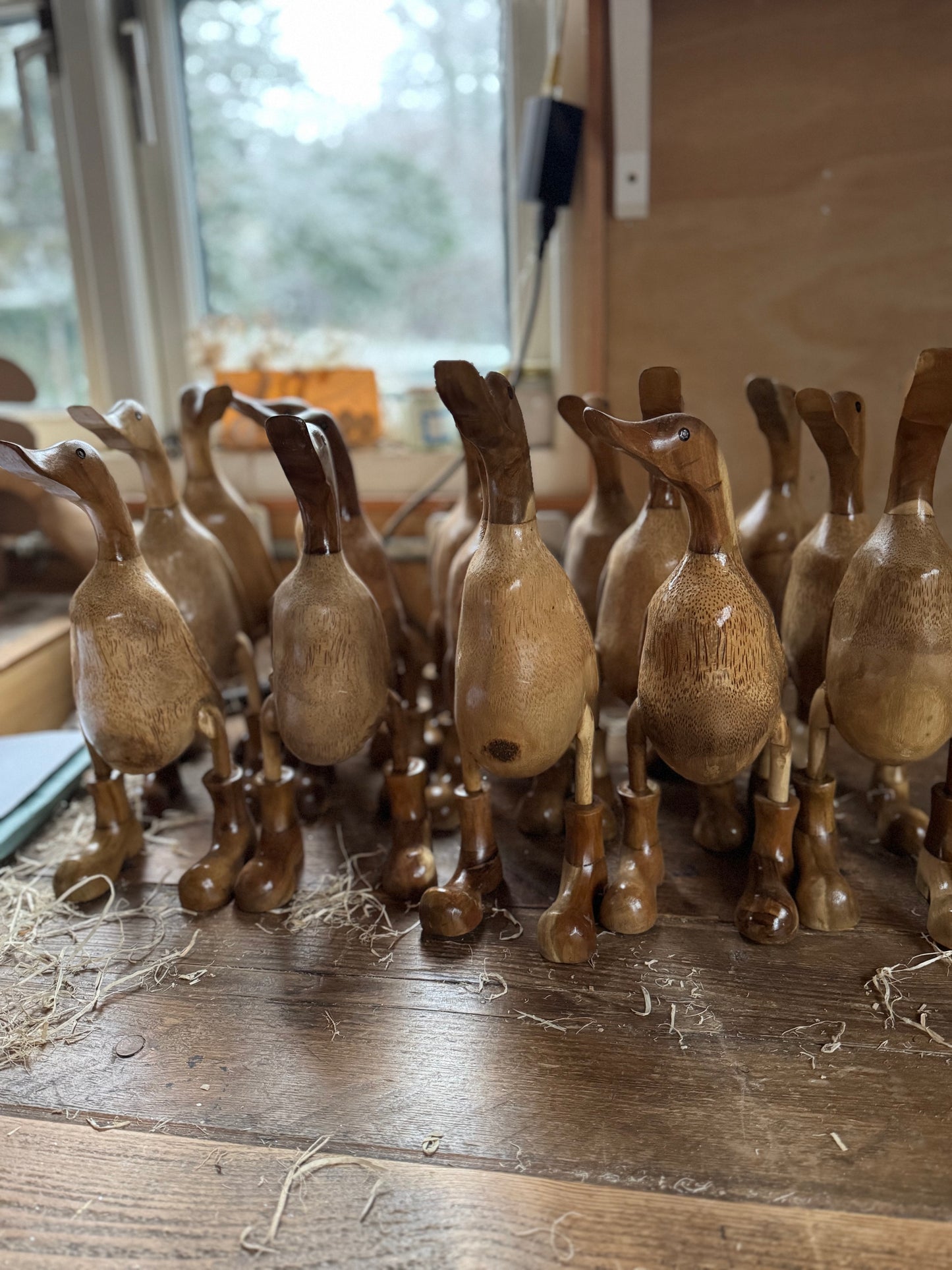 Duck  Painting & Decorating Kit - The Original Wooden duck painting craft kit. Mrs H the duck lady.