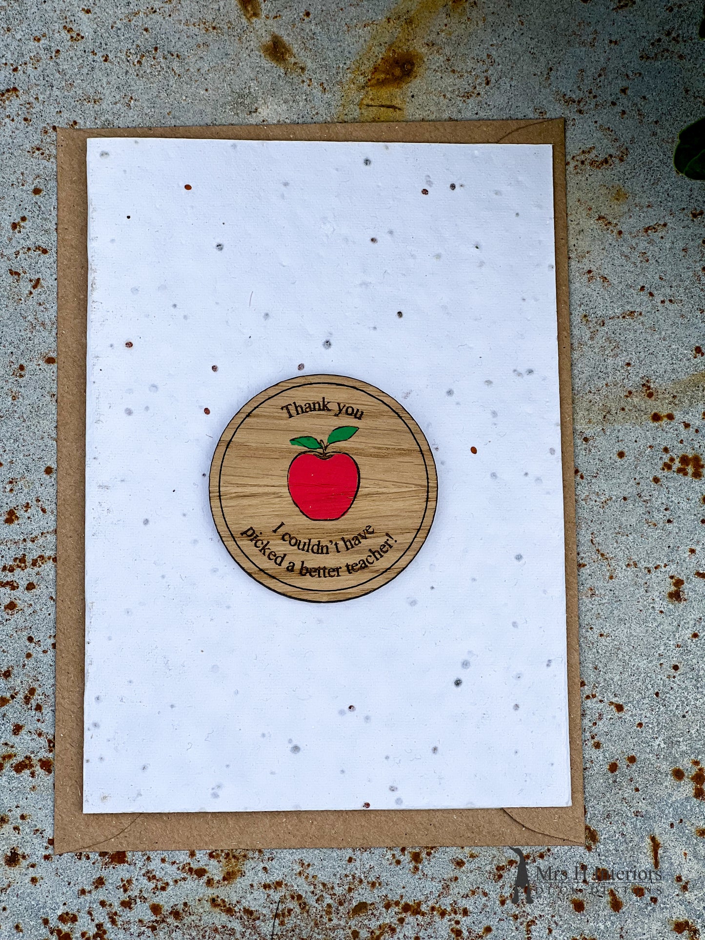 Thank You Teacher Card… couldn’t have picked a better teacher!