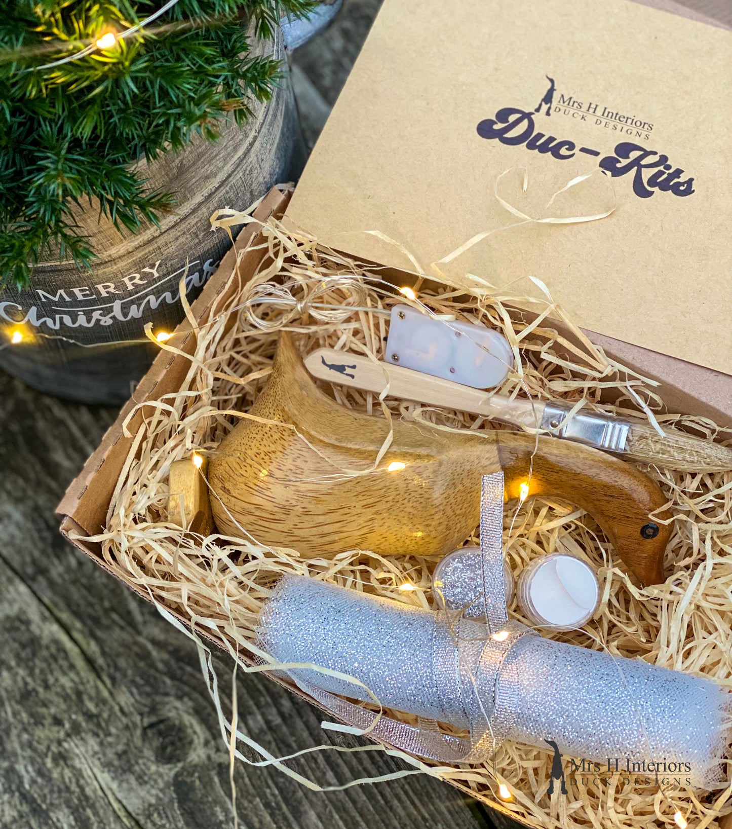 Duc~Kit Ducklet Painting Kit - Fairy Wooden Duck Kit