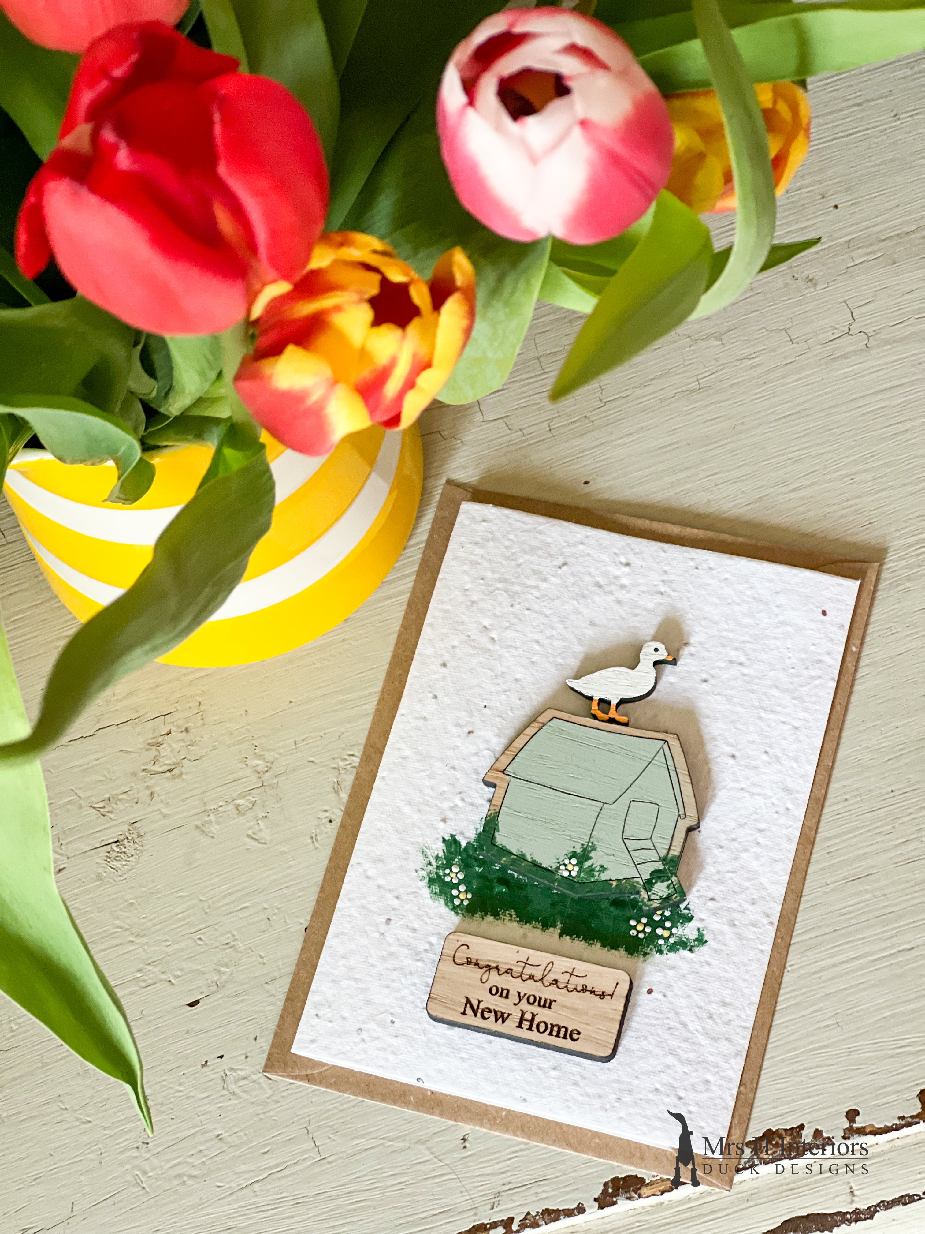 Congratulations New Home - Duck House - Congratulations New Home Greet ...